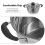 Stainless Steel Saucepan Heavy Bottom 1 Pack 7
