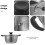 Stainless Steel Saucepan Heavy Bottom 1 Pack 3