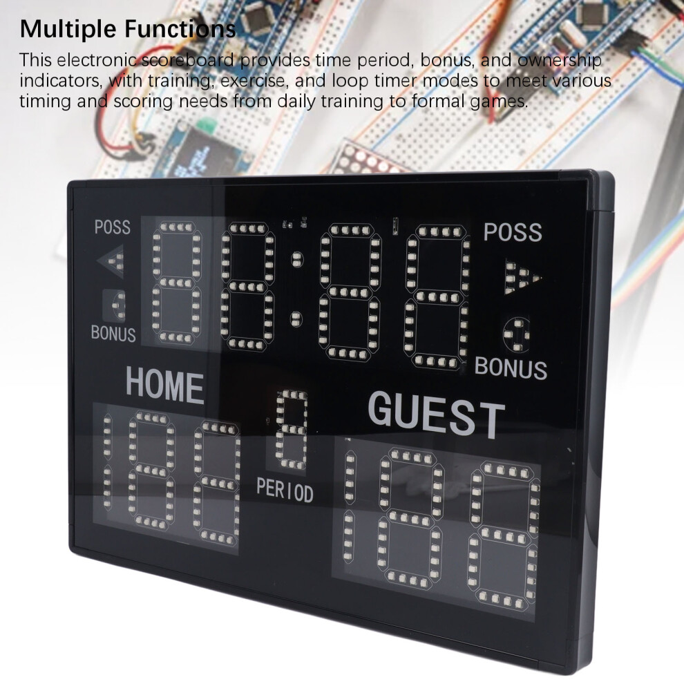 Portable LED Score Keeper with Remote