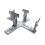 Model Display Making Painting Tool Model Plane Accessories Easy to Use Gray Stand 2