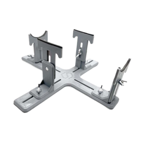 Model Display Making Painting Tool Model Plane Accessories Easy to Use Gray Stand 1