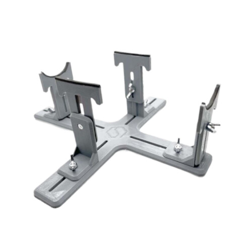 Model Display Making Painting Tool Model Plane Accessories Easy to Use Gray Stand 2