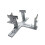 Model Display Making Painting Tool Model Plane Accessories Easy to Use Gray Stand 5