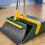Stand Up Broom and Dustpan Set Plastic White 1PC 8
