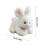 Jucărie de pluș Iepure Alb Moale 23 cm 2