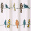 Rowley Birds Shower Curtain 72 x 72 in Polyester 3