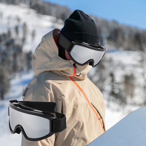 Γυαλιά ηλίου Eolstice Polarized Ski Goggles Μεγάλου Σκελετού, Διπλός Φακός Αντιθαμβωτικό για 1