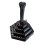 Hexagonal Stackable Tool Bit Holder, Hole Drill Bit Organizer, Plastic Storage Rack for Screwdriver & Drill Bits, Workshop Tool Organizer Black 2