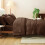 7-Pc Brown Full Comforter Set: Down Alternative Comforter, Sheets, Shams & Pillowcases 5