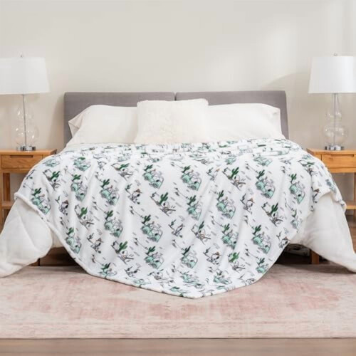 Snoopy plyschfilt sammet loft twin60x90in 1