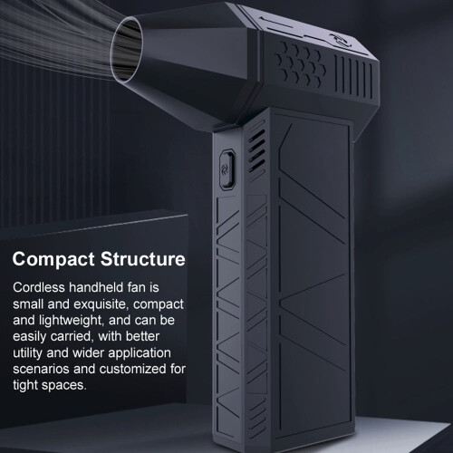 Φορητός ηλεκτρικός ανεμιστήρας USB Turbofan 130000RPM 2