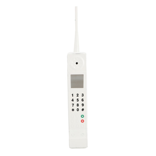Téléphone portable rétro - Taille : 1:1, Décor blanc