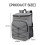 GASTROPOD insulated picnic backpack cooler 20L 2