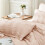 Pink Seersucker Comforter Set 7-Piece 4