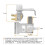 807047901 Dishwasher Inlet Valve Dishwasher Accessories for 7