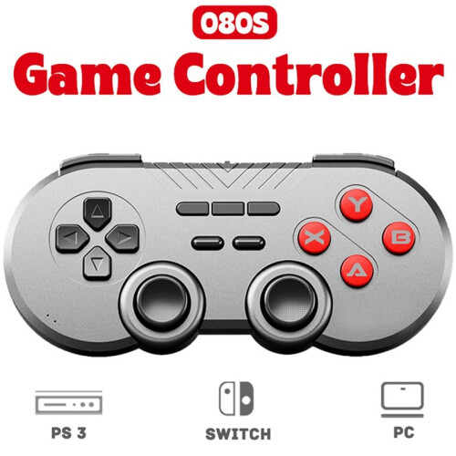 Retro Pocket Wireless Game Controller 2.4G  Gamepad with Customizable Controls for PS3  PC Laptop TV 2