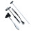 Neurological Reflex Hammer Set 4 Piece with Diverse Heads for Effective Diagnosis 2