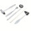 Neurological Reflex Hammer Set 4 Piece with Diverse Heads for Effective Diagnosis 4