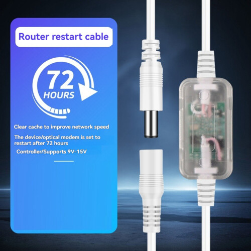 9-15V Router Scheduled Restart  Controller 72 Hours Power-Off  Reset Connection  WiFi Reset Router 1