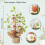 Arbre à œufs de Pâques en pot, décoration 1 pièce 4