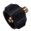 Conjunto de 3 Adaptadores de Latão para Gás Propano - QCC1 Macho/POL Fêmea para 1/4 Polegadas NPT Macho + POL Macho para 1/4 Polegadas NPT Macho 5