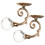 Wall Hooks Metal Curtain Delicate Workmanship High-grade 4