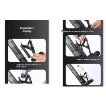 TOSUOD 3In1 Bike Water Bottle Cage Cycling Bottle Rack Universal Road Mountain Bicycle Water Bottle Holder