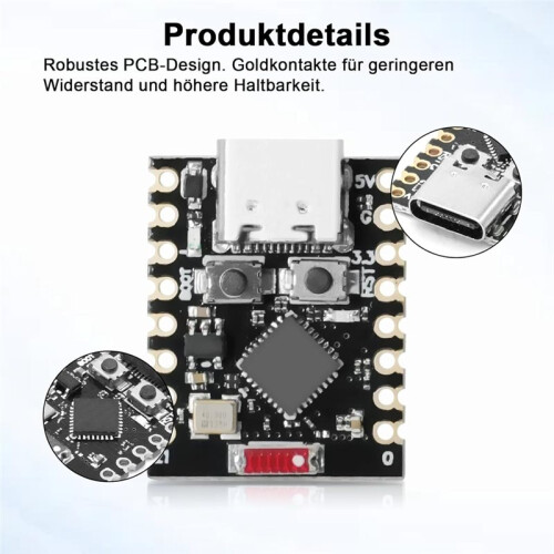 ESP32-C3 Development Board,WiFi and  5.0 ESP32 Development Board with RISC-V 32-Bit Single-Core Processor 3pack 2