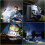 2000LM LED Work Light for  20V Lithium-Ion Battery Portable Light Horizontal Light Outdoor Handheld Flashlight 35W 6