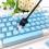 Keycap Remover Tool Set, 2 PCS Stainless Steel Keycap Pullers with 2 PCS Keyboard Brushes for Mechanical Keyboard 6