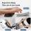 Wrist Support Keyboard Pad Wrist Rest Mouse Pad Keyboard Wrist Rest Ergonomic Keyboard Mat Mouse Mat for Computer Laptop 6