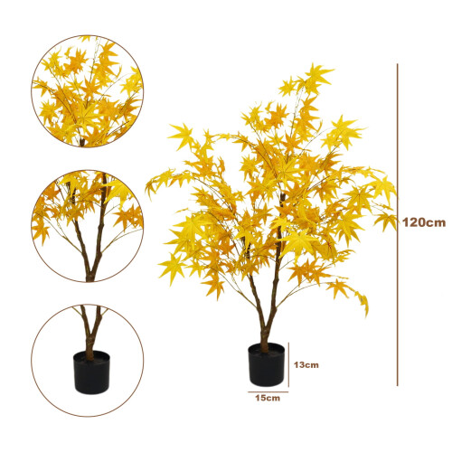 Arțar artificial pre-ghiveci 1,2 m 1,2 m 1,7 m 1