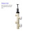 Válvula Deslizante de PVC Push Pull 263064 para Filtros de Areia e Diatomáceas, com Distância Entre Centros de 7-1/2 Polegadas, Substitui A Peça 2