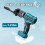 For  18V Battery Cordless Vacuum Cleaner Portable Brushless Handheld Vacuum Cleaner with Variable Speed Function 3