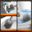 Compact Toilet Brush & Holder Set with Solid Handle, Durable Hard Bristles – Compatible with Standard Racks 2