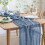 Terracotta Cheesecloth Table Runner 35 x 120 in (6 Pack) 2