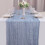 Terracotta Cheesecloth Table Runner 35 x 120 in (6 Pack) 4