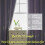 Lilac Blackout Curtains Silver Palm Pattern 52x84 Inch 2 5
