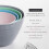4-Piece Nesting Mixing Bowl Set with Lids – Dishwasher Safe, Compatible with Kitchen Use 2