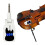 Wireless Microphone Pickup Instruments Microphone,Violin,Saxophone Microphone,U-Band Wireless Receiver Transmitter Black 4