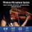 Wireless Microphone Pickup Instruments Microphone,Violin,Saxophone Microphone,U-Band Wireless Receiver Transmitter White 6
