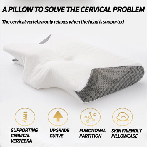 Oreiller ergonomique profilé anti-ronflement (1 pièce) 1