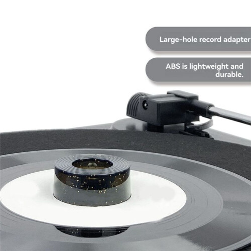 LP45 RPM Turntable Adapter Turntable Phonograph Audio Conversion Base for EP Vinyl Record Turntable Gramophone