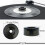 LP45 RPM Turntable Adapter Turntable Phonograph Audio Conversion Base for EP Vinyl Record Turntable Gramophone 5