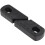 Protecție echipament bicicletă de munte, silicon negru, 1 pereche 4