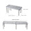 Expandable, Stackable, Foldable & Adjustable Cabinet Shelf Rack – Compatible with Kitchen, Pantry, Under Sink & Countertop Storage 3