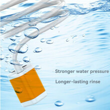 IPX7 Waterproof Electric Pump Shower Rechargeable LCD Screen Portable Camping Shower Kit with Storage Bag and Stand