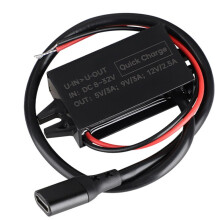 X9FB USB-C Voedingsmodule 30W PD-Converter voor Auto'S 8V-32V Naar 5V/9V/12V