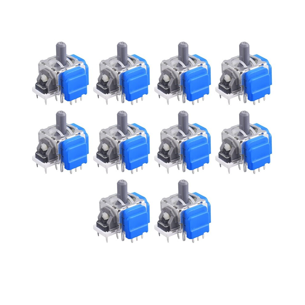 10Pcs Tmr Electromagnetic Hall Effect Joystick Replacement 3D Analog Stick For Dualsense Controller For Ps5 6034021307477