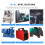 4pcs Rubber Buffer  Air Compressor Silent Block Vibration Damper Anti-Vibration Pad DD30x20mm M8 5